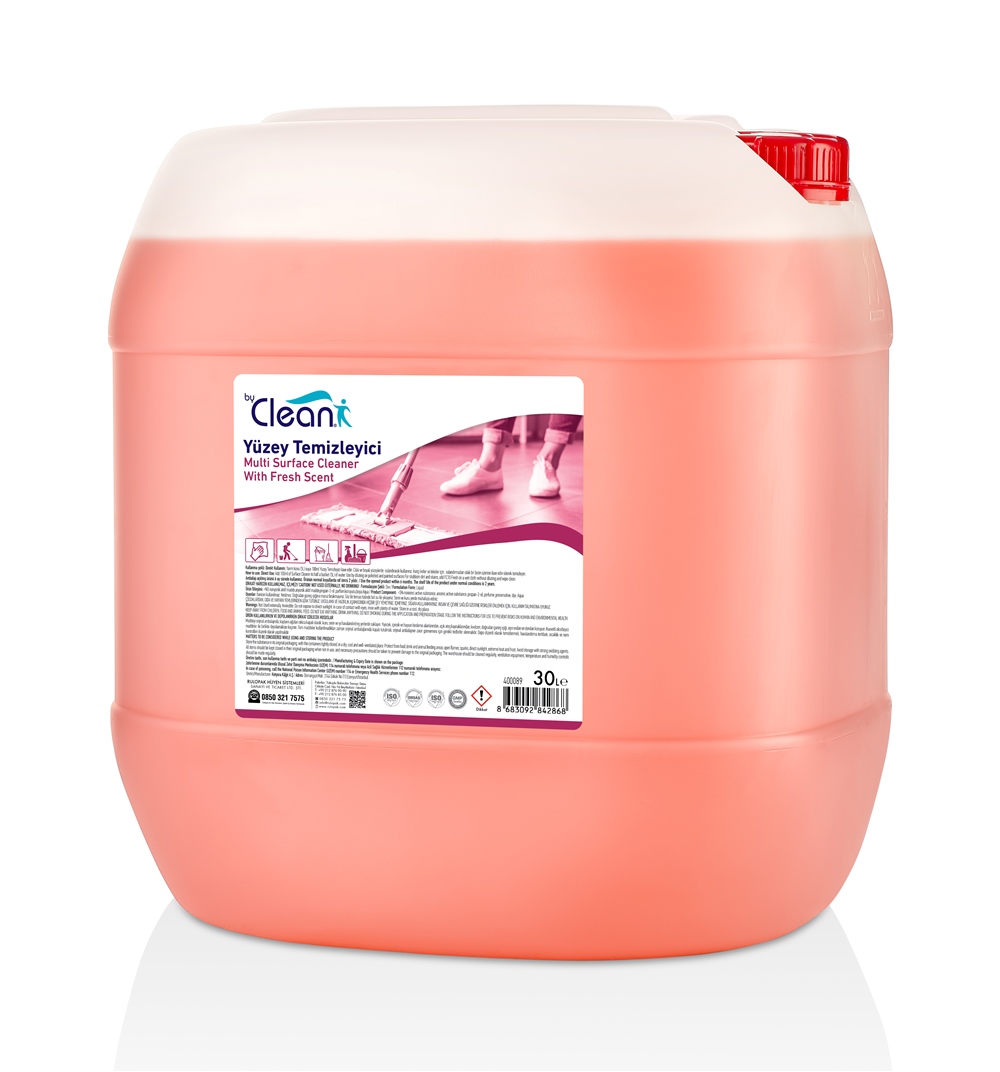 RULOPAK BY CLEAN Y&Uuml;ZEY TEMİZLEYİCİ 30 L FRESH PARF&Uuml;ML&Uuml;