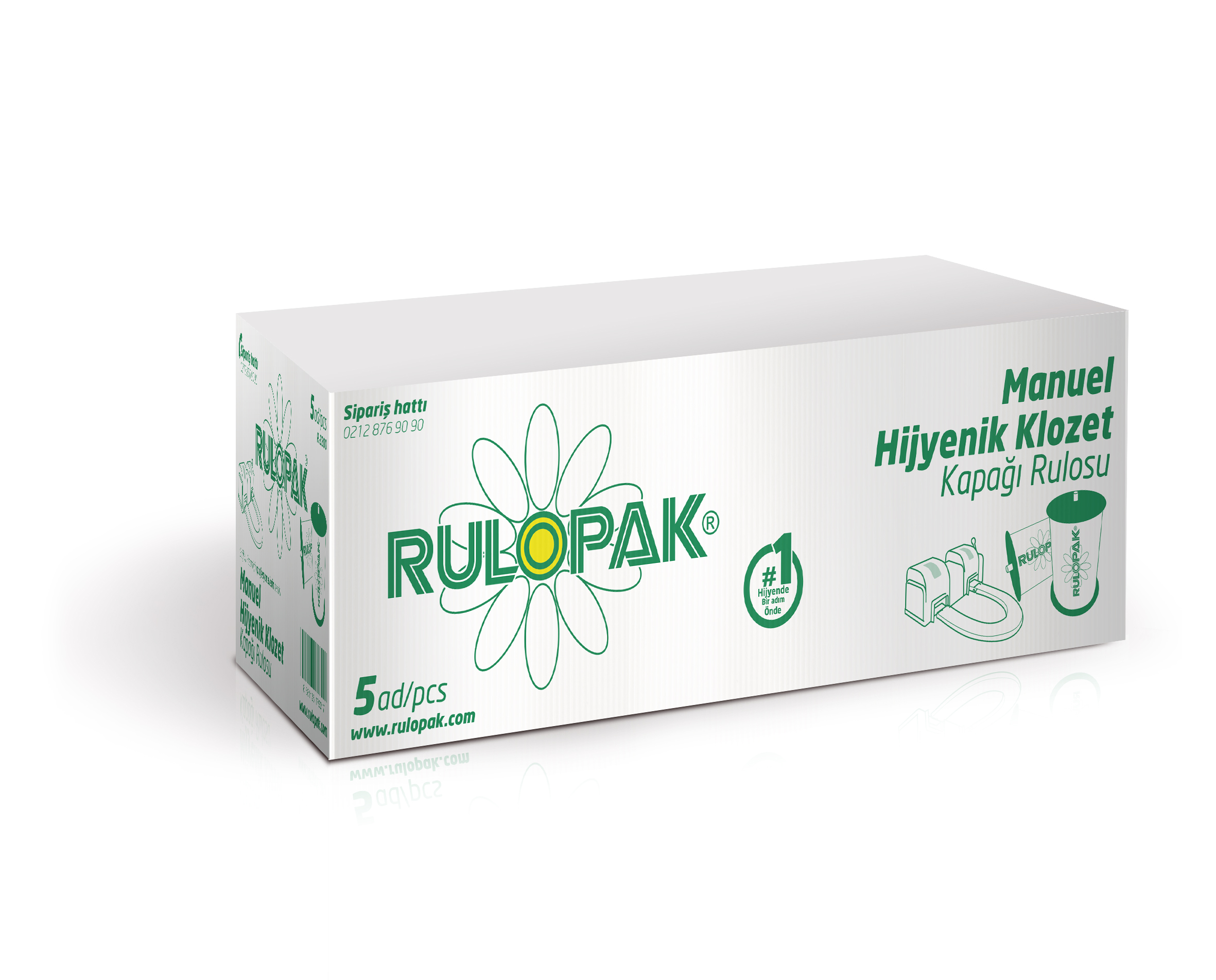 RULOPAK MANUEL KLOZET KAPAĞI RULOSU