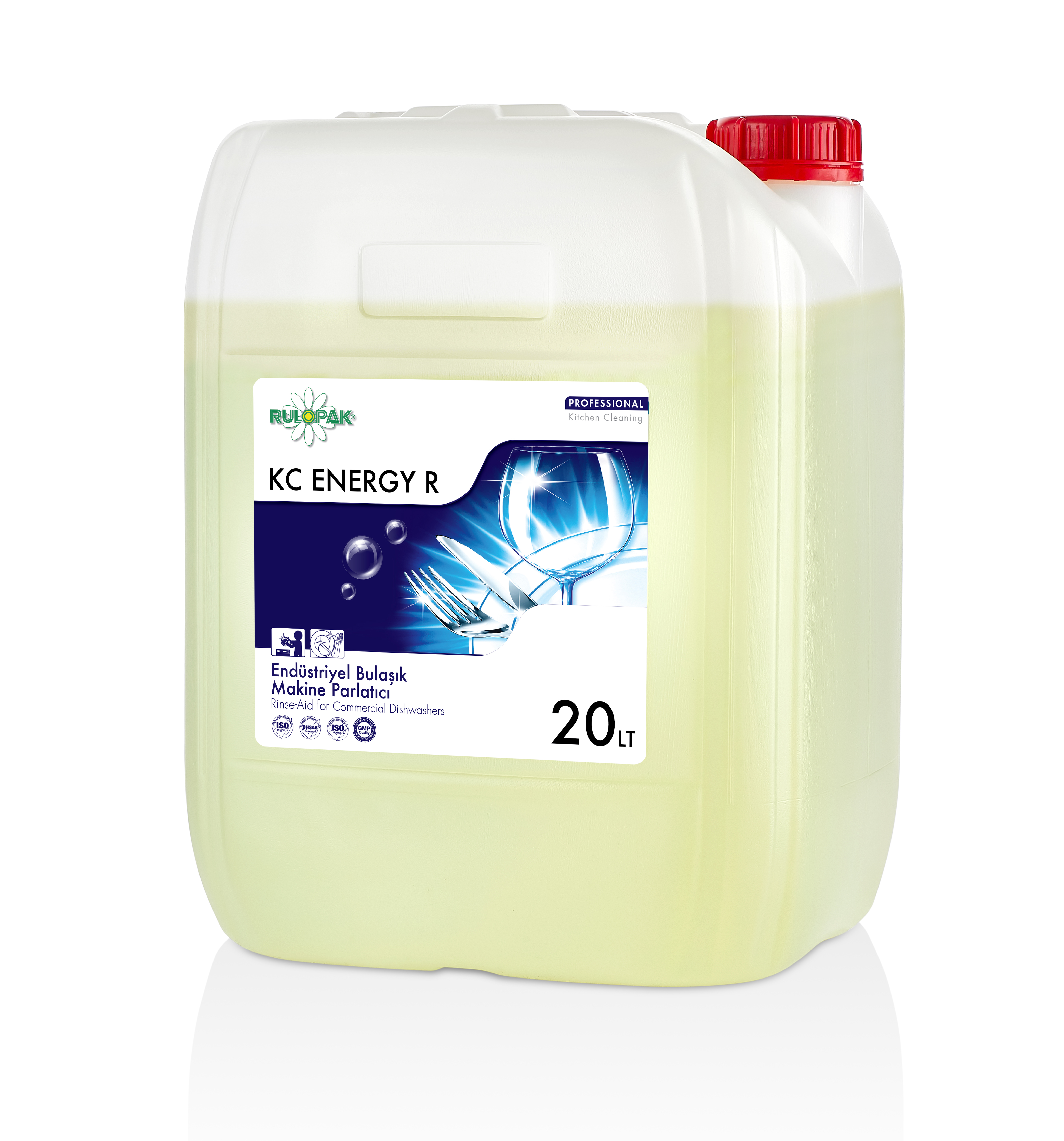 RULOPAK END&Uuml;STRİYEL BULAŞIK MAKİNE PARLATICISI 20 KG