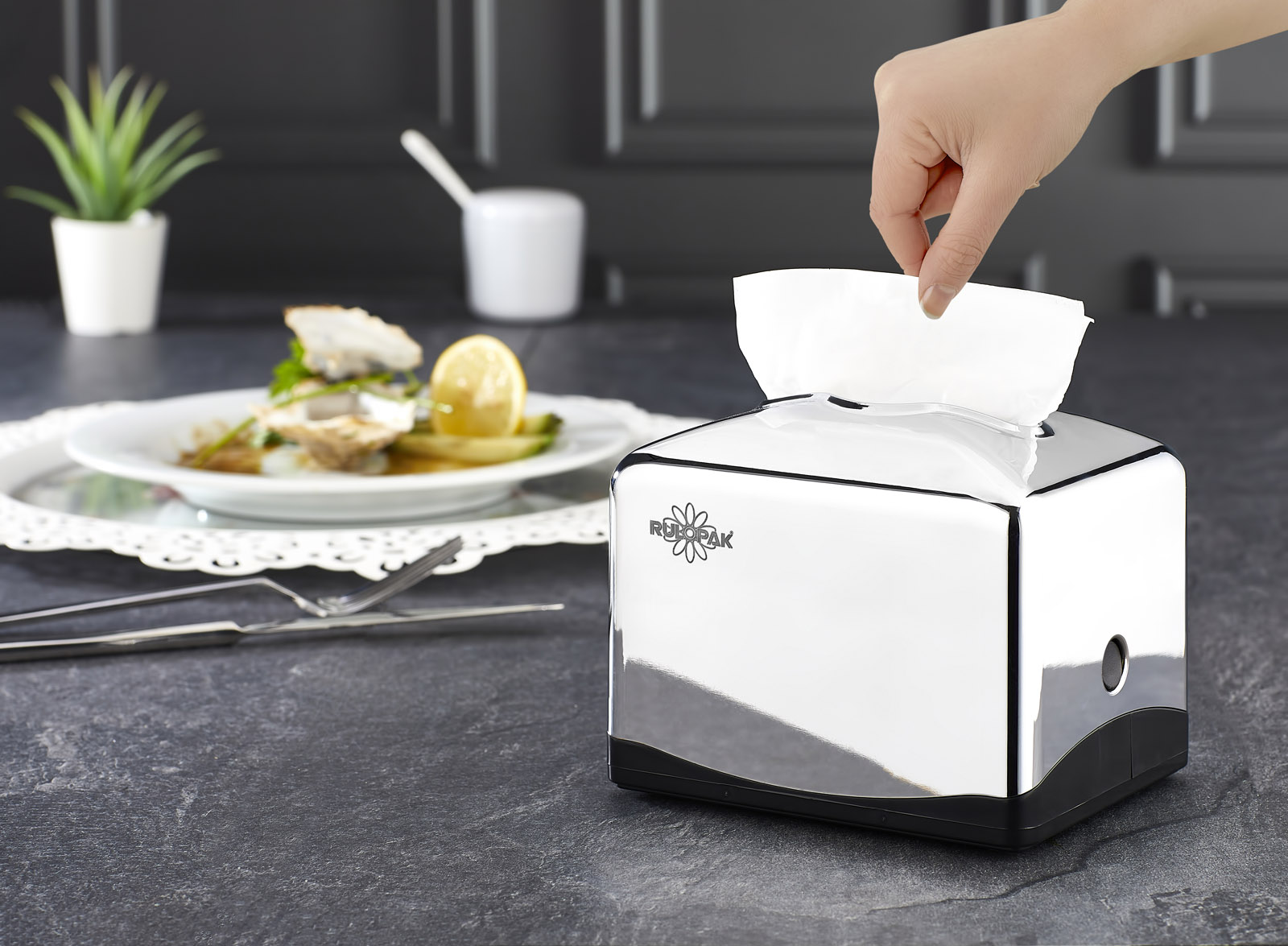 RULOPAK TEKÇEK MİDİ PEÇETE DİSPENSERİ