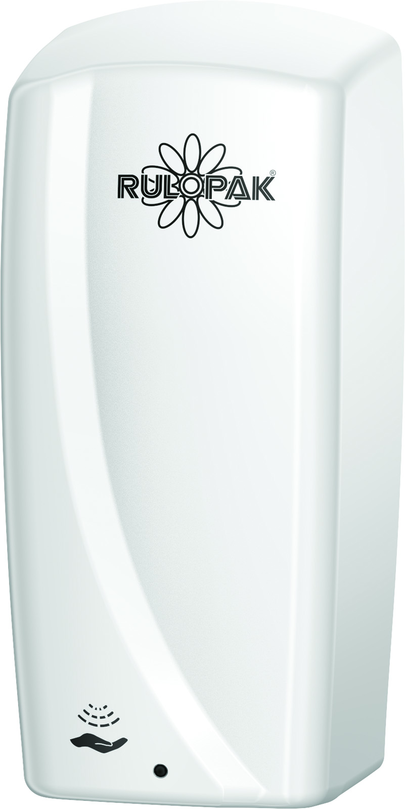 RULOPAK REKLAMLI K&Ouml;P&Uuml;K SABUN DİSPENSERİ (SİYAH)