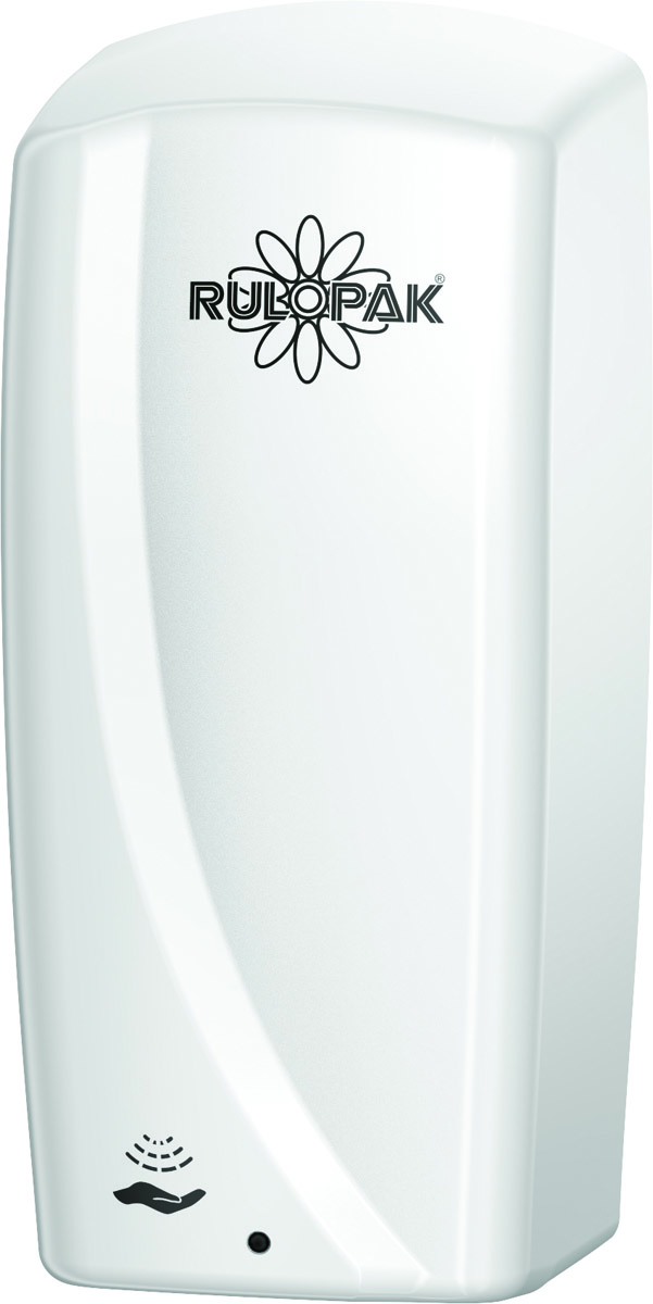 RULOPAK REKLAMLI K&Ouml;P&Uuml;K SABUN DİSPENSERİ (SİYAH)