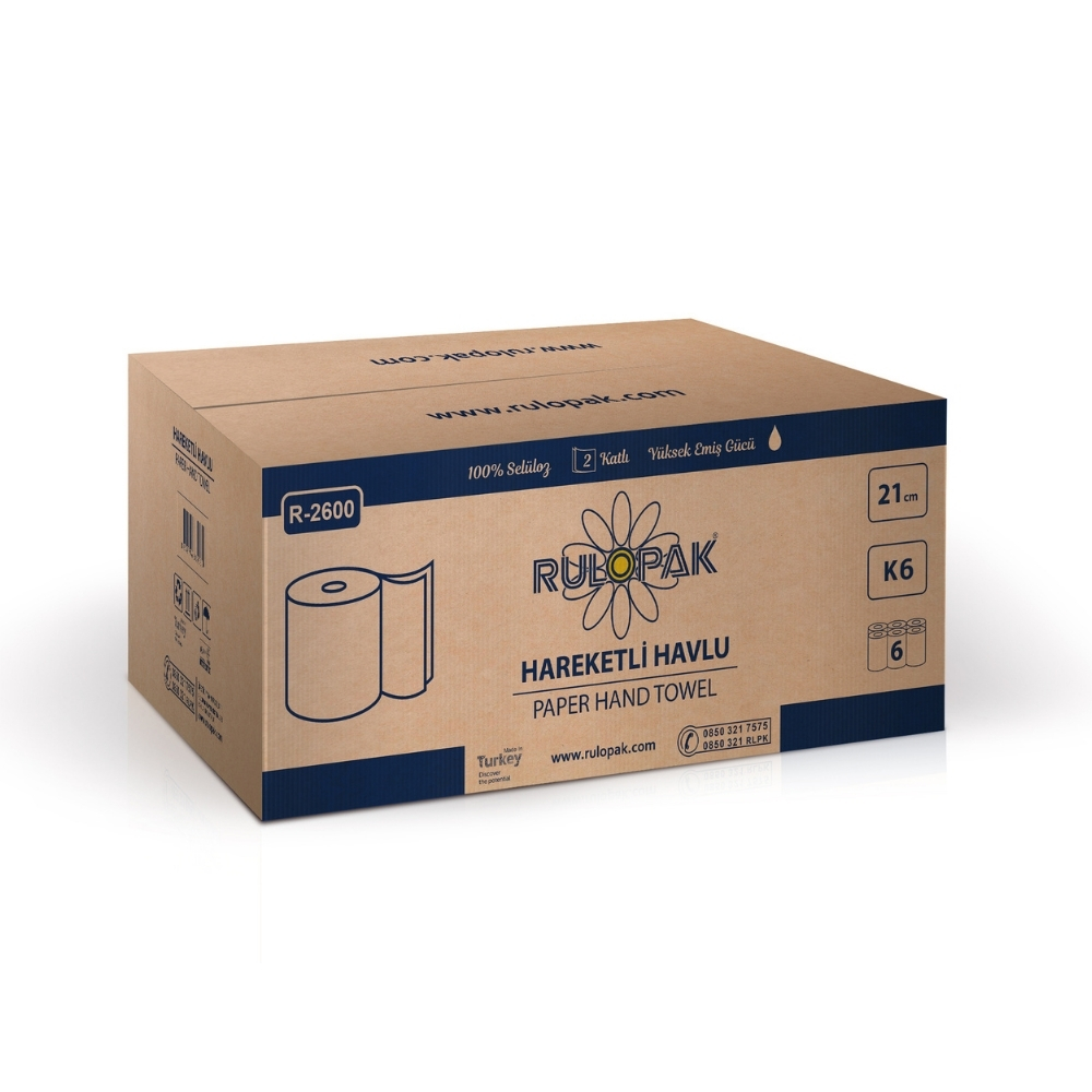 RULOPAK BY CLEAN MİNİ CİMRİ TUVALET KAĞIDI 