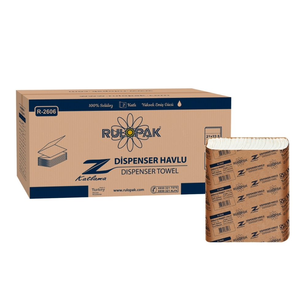 RULOPAK Bİ'DOLU MAXİ PE&Ccedil;ETE 2 KATLI