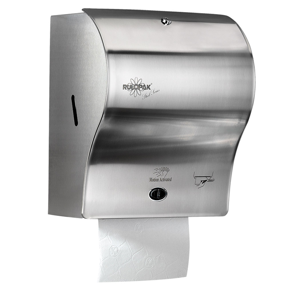 RULOPAK Z KAT HAVLU DİSPENSERİ 400 lü krom