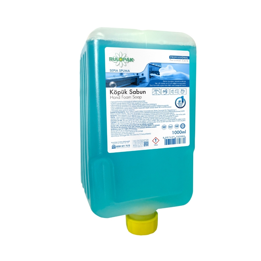 RULOPAK MANUEL S MODEL SIVI SABUN & SAMPUAN DISPENSERI 350 ML