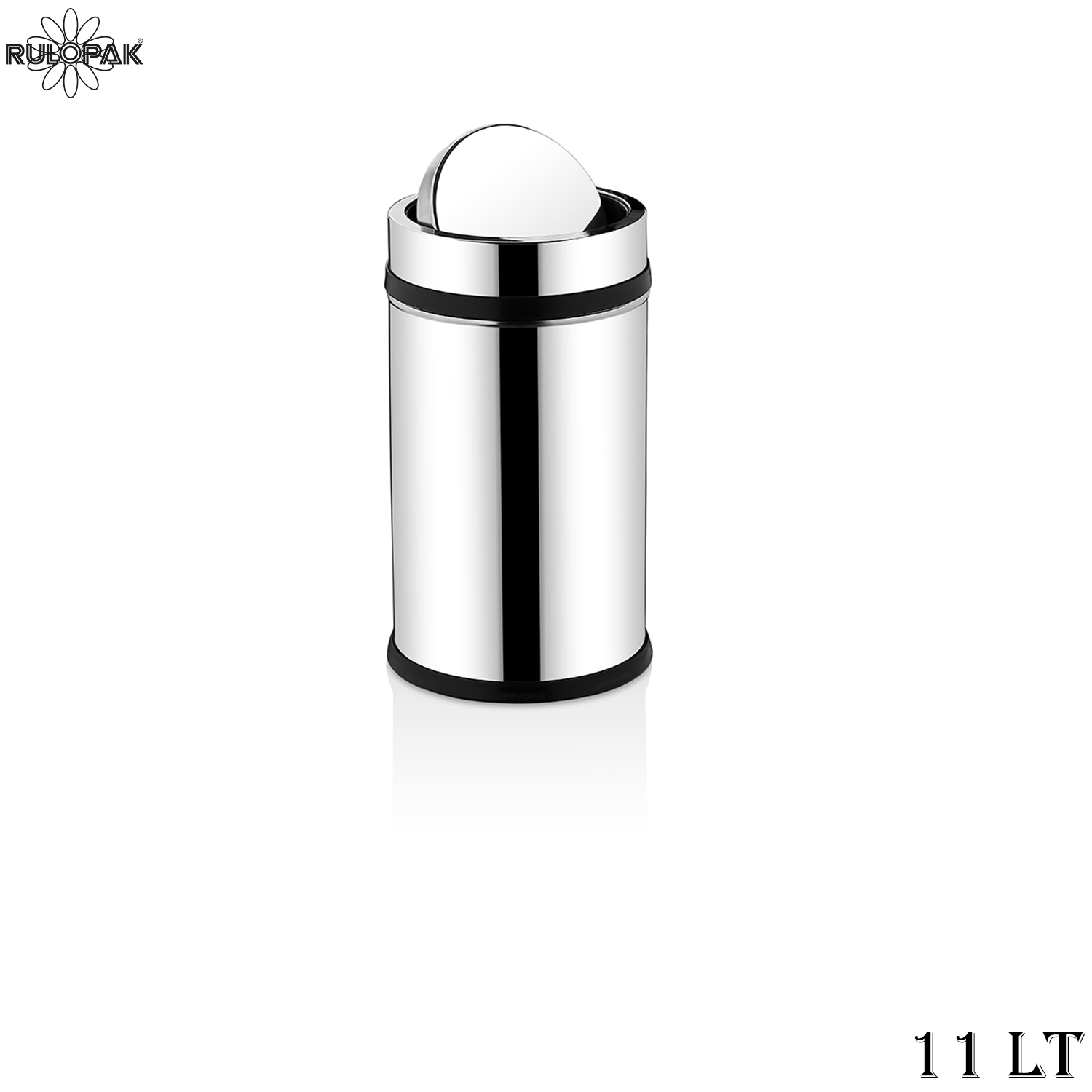 RULOPAK &Ccedil;EMBER GE&Ccedil;MELİ PASLANMAZ &Ccedil;&Ouml;P KOVASI 30X50 CM